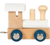 Small Foot Locomotive Train Alphabet Polaire Blanc Neige & Nature en Bois, Combiner, décorer, Offrir, 12570