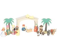 Small Foot - Small Foot - Houten Kribbe Kerstverhaal Speelset NEUF