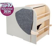 small foot Spielzeugbox mit Sitz und Rollen Elefant „Wildlife“ 617157 4020972124234