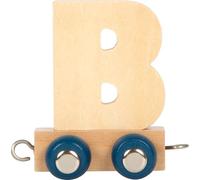 Small Foot Train Alphabet Polaire Lettre B en Bois, Combiner, décorer, Offrir, 12572