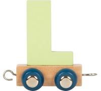 Small Foot Train Alphabet Polaire Lettre L en Bois, Combiner, décorer, Offrir, 12582