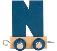 Small Foot Train Alphabet Polaire Lettre N en Bois, Combiner, décorer, Offrir, 12584