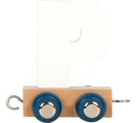 Small Foot Train Alphabet Polaire Lettre P en Bois, Combiner, décorer, Offrir, 12586