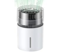Small Humidifier - 5L Evaporative Desktop Air Purifier | Negative Ion Room Humidifier With 100-Level Adjustable Settings, USB Powered For Home, Nursery, Desk, Travel, And Dust Removal
