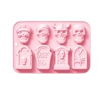 Small Tombstone Mold - Flexible Silicone Base, Resin Casting Baking Craft S | Halloween Silicone Molds Tombsto Resin Mould, Chocolate, Candy, Soap, Cube, Jewelry, Keychain, Casting, Candle Making,