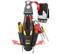 Small Tool Bag - Small Tool Bag Waist Pouch | Tools Pouch For Electricians | Compact Waterproof Organizer Pouchs For Repair, Maintenance, Hardware Tools, Professional Garden, Home Improvement,