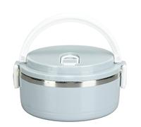Smandy Boîte à Isotherme en Acier Inoxydable avec Couvercle Autocuiseur et Poignée Ergonomique, Idéale pour L'école, le Bureau, la Maison et les Activités de Plein air. Elle Est (une seule couche)