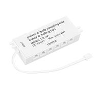 Smandy Boîte de Couplage XH2.5 6 Voies 48W 5-48V, Boîte de Jonction D'alimentation Plug and Play pour Lumières LED avec Boîtier ABS
