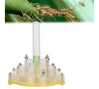 Smandy Boîte D'élevage de Fourmis Transparente, Maison de Fourmis en Acrylique, de avec Conception Anti-Fuite, Zone D'humidification pour Enfants, Aide Pédagogique à