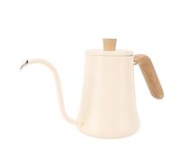 Smandy Bouilloire à café à Col de Cygne en Acier Inoxydable 304, Bouilloire à Verser 600 Ml avec Thermomètre, Poignée Ergonomique, Bec Précis pour café Goutte à Goutte, thé, Maison, Voyage, Camping