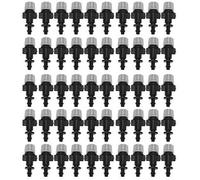 Smandy Buses De Gicleurs, 50pcs Buses De Brumisateur Atomiseur Raccord Connecteur Drippers Pulvérisateur Arrosage Système De Refro