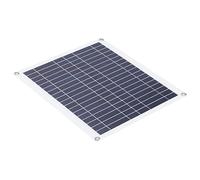 Smandy Kit de Panneau Solaire 100 W, Chargeur Solaire Pliable avec Panneau Monocristallin 20 W, écran LCD, Contrôleur 100 A pour Téléphone Portable, Voiture Extérieure