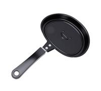 Smandy Mini Poêle à œufs de 6,88 Oz, Motif de Poussin de Dessin animé de Poêles, Petit-déjeuner de Camping à Portion Unique, pour les Voyages à Domicile (Style de poussin)