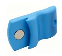 Smandy Ouvre-bocal 2 Pièces, Ouvre-couvercle Manuel en Plastique PLA, Aimant Puissant pour Réfrigérateur, Ouverture Sous Vide sans Effort pour les Mains Faibles (BLUE)