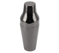 Smandy Shaker à Cocktail en Acier Inoxydable Shaker à Martini à Boisson 24oz Ensemble de Boston en Acier Inoxydable 18/8 avec Passoire Intégrée pour Barman et Bar à Domicile (Noir éblouissant)