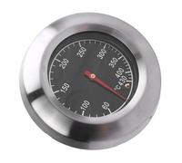 Smandy Thermomètre de Four Thermomètre à Viande en Acier Inoxydable Cadran de 76 Mm 140 à 806 F Fileté M10 Compteur de Température Facile à Lire pour la Cuisson au Four Fumoir Gril