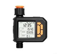 Smarbettiy Arroseur automatique programmable pour plantes, contrôleur d'arrosage de jardin avec capteur, système d'irrigation extérieur résistant aux intempéries, minuterie du robinet, 8 réglages (C)