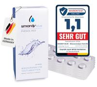 smardy 50 Pastilles Phenol Red pour Photomètre - comprimés de test pH pour testeurs électroniques PoolLab, SCUBA II, BAYROL - piscine, spa, jacuzzi & aquarium - Made in Germany