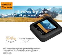 Smart 2,4 pouces IR vision de nuit vidéo de sécurité caméra de détection de mouvement chat porte des yeux haute -définition -spectateur d'écran