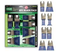 Smart 8 pièces bimétallique en multi tool set de couteaux résistant, h8mak