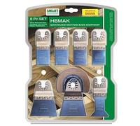 Smart 8pièces bimétallique en multi tool set de couteaux résistant, h8mak
