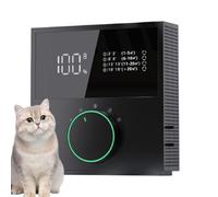 Smart Air Purifier, Home Pet Cleaner, 3-Speed Quiet Working with LED Display for Cleaner Air, HEPA Filtration System, Desktop Appliance, Indoor Quality Solution for Bedroom Office Spa