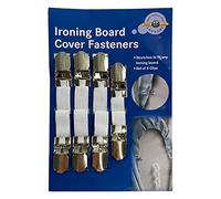 Smart Alec Laundry Lot de 4 attaches pour housse de planche à repasser