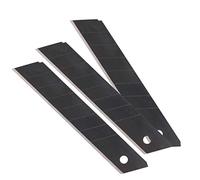 smart by Leviatan SMART Lame de rechange pour cutter, couteau de poche universel grand 18 mm A'10 Noir