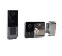 Smart DOOR Entry Lock ImperproofProof Safety Empreinte Mot de Passe Digital Porte Lock électronique avec Télécommande pour la Maison Appartement Advanced Biométrique T DOOR