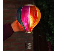 Smart Garden 62cm Drapeau Solaire LED Nuage Montgolfière Lantern Susp. Ext.