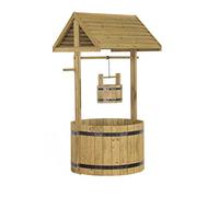 Smart Garden ALTUNA 5020010 Petit puits d'eau en Bois, Marron, Measures: H100 x W48 x D47 cm