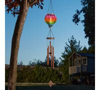 Smart Garden Mobile Chime Éolienne Montgolfière Solaire LED Multicolore 140cm