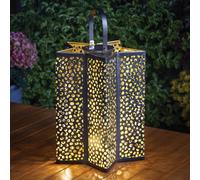 Smart Garden Solar Celeste XL Étoile LED Dorée Lanterne Suspendue Extérieure