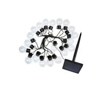 SMART GARDEN Solar GloBulb - Guirlande 10 m - 20 ampoules LED blanc chaud