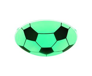 Smart Home Lampe de plafond pour enfants DIMMBAR Lampe de football en verre Alexa Google en set avec ampoules LED RGB incluses