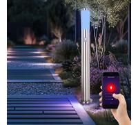 Lampadaire extérieur intelligent contrôlable via une application pour téléphone portable