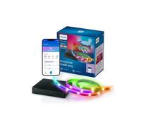 Philips Smart LED Sync Box LED HDMI avec rétroéclairage TV, ruban LED RGBIC pour TV 55-65", synchronisation films, musique, HDMI 2.0, 4K 60Hz, Connected by WiZ, nécessite une source vidéo externe