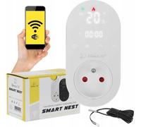 SMART NEST WHITE Régulateur de température pour prise électrique