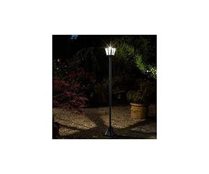 Smart Solar, lampadaire Whitehall super lumineux 100 Lumens 1,70 m