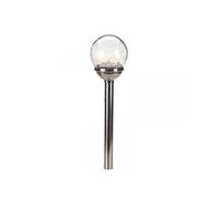 Smart Solar Lot de 4 lampes LED en forme de luciole sur piquet ? Pour allée, jardin, 46 cm x 10 cm, opale irisée