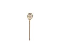 SMART SOLAR Lumina Torche solaire sur piquet faux rotin 70 cm LED double filament lueur chaude Marron