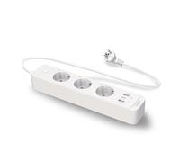Smart Strip Tp-Link Tapo P300 Multiprise Wifi 3 Prises Schuko 10A +Usb/Usb-C Blanc