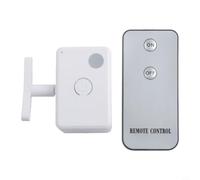 Smart Switch Robot Télécommande sans fil pour lumières infrarouges Bouton poussoir Facile à installer sans câblage Domotique ABS Blanc 1 à 2 télécommandes (hôte + 1 télécommande)