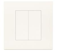 Smart Switch-Set, sans fil, avec 2 interrupteurs à bascule, Bluetooth, 1 télécommande