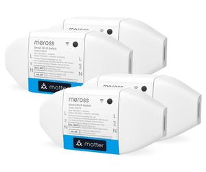 Smart Switch, télécommande, surveillance de la consommation d'énergie, lot de 4