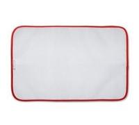 Smart-t-haus chiffon protecteur pour repasser translucido anti brillantes et brûlures, blanc bord rouge, 60 x 40 cms G