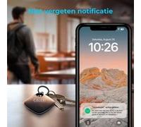Calex Smart Tag, Compatible avec la Fonction de localisation Apple Find My, Suivi de Clés, Tracker Bluetooth avec Notification Sonore pour Fonction de Recherche