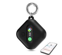 Smart Tag Traceur Lot de 2,Localisateur d'objets Bluetooth Compatible Android et Apple Localise,Tracker Localisateur pour Portefeuilles/Valises/Clés/Bagages,IP67 étanche, Batterie Remplaçable