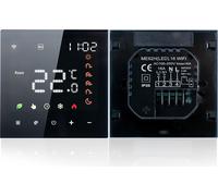 Smart Tuya WiFi Thermostat Voice Control 16A numŽrique programmable affichage LCD Žcran tactile contr?leur de tempŽrature du chauffage par le sol mur intelligent pour Žlectrique compatible avec Amazon
