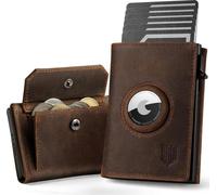 Smart Wallet moderne pour hommes avec compartiment XL pour la monnaie, protection RFID & Airtag